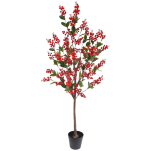 138cm Artificial Red Ilex Berry Tree PC214-138A