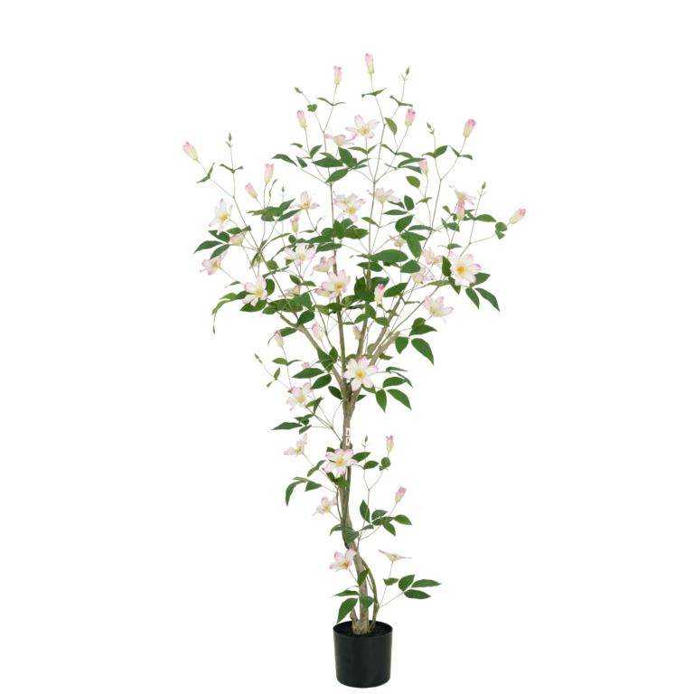 150cm Artificial Clematis Floral Tree (KD) PC277-150A-KD