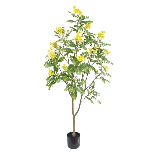 150cm Artificial Yellow Cassia Floral Tree PC223-150A