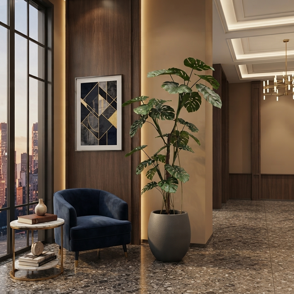 240cm Large Artificial Monstera Tree (KD) PC061-240C-KD
