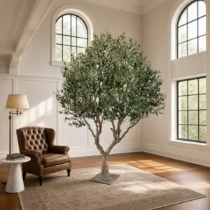 250cm Large Artificial Olive Tree (KD) PC120-16A-KD