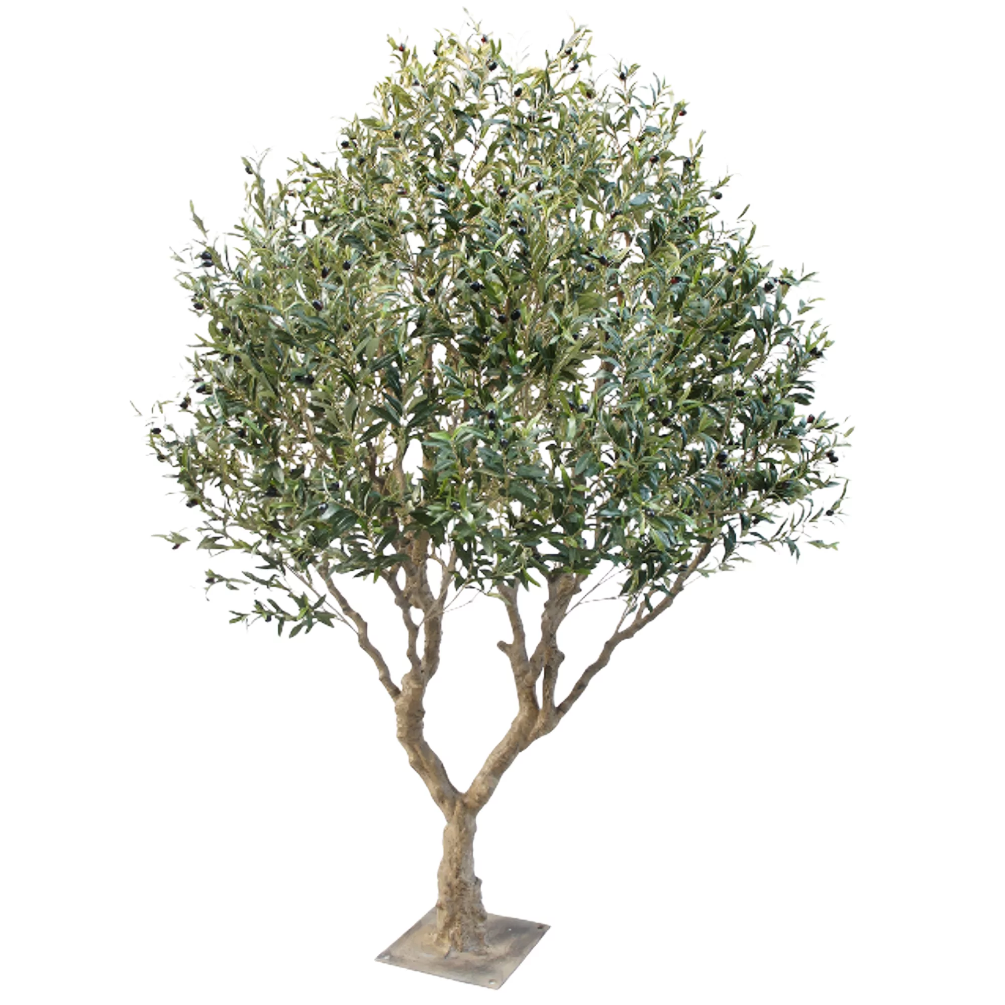 250cm Large Artificial Olive Tree (KD) PC120-16A-KD