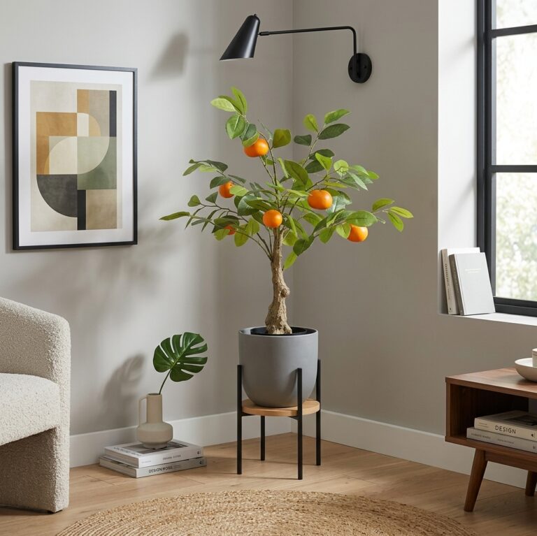 60cm Artificial Potted Orange Tree PC217-60A
