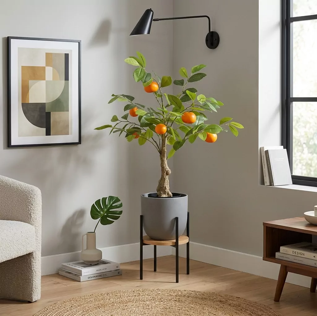 60cm Artificial Potted Orange Tree PC217-60A