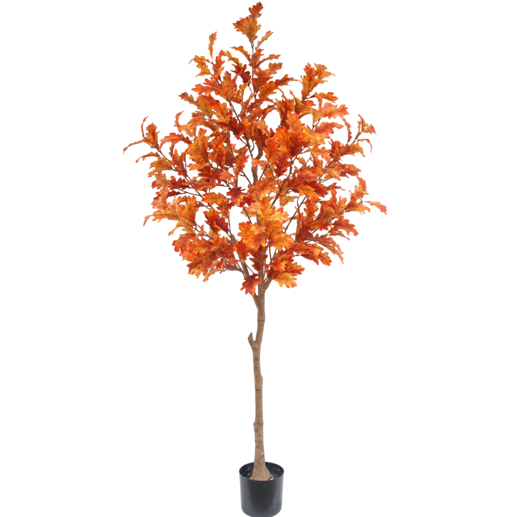 180cm Artificial Fall Oak Tree for Autumn Decor PC219-180A-Fall