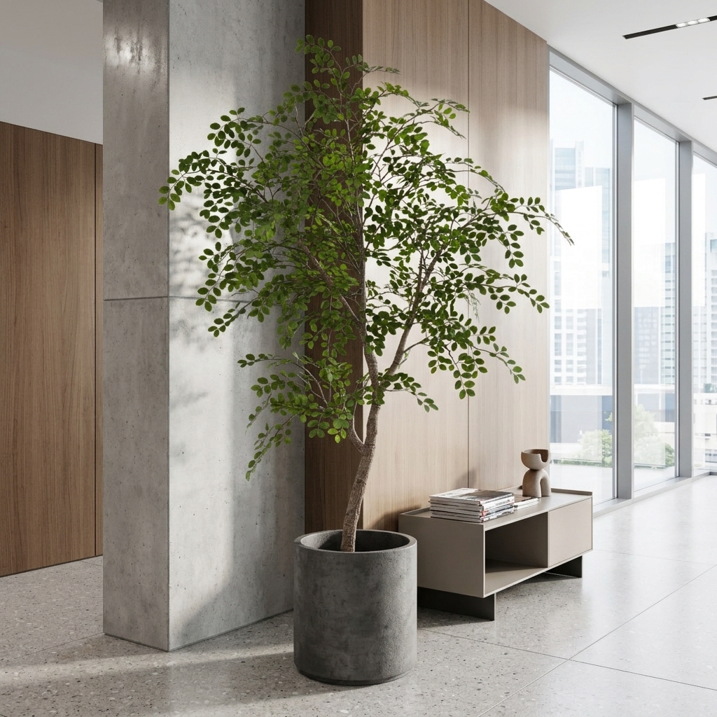 210cm Artificial Green Loropetalum Tree (KD) PC403-210A-KD